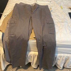 Grey cargo pants from Amazon
